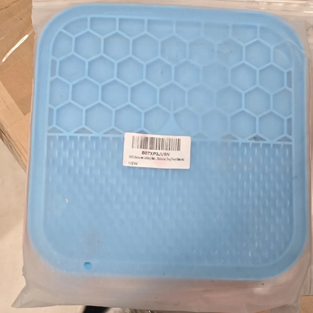 Orange Pet Feeding Mat